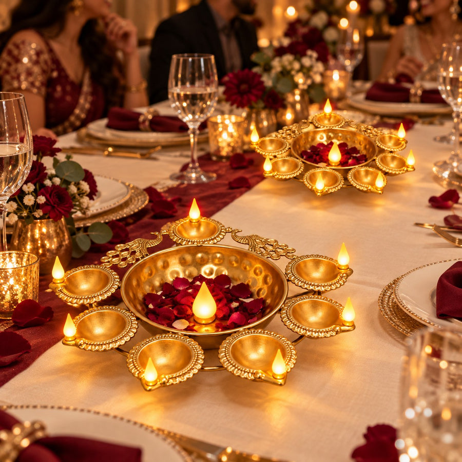 Jashn Peacock Centerpiece