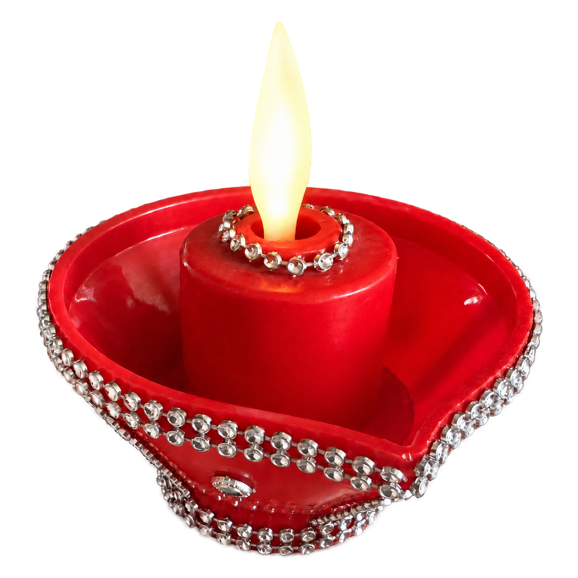 Moving Flame diya, hero cutout